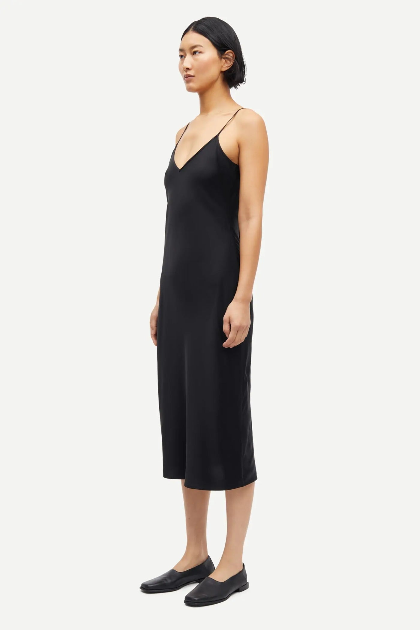 Sasharon Strap Dress Black