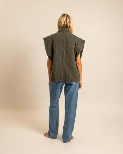 Veste Sans Manches Brooklyn 1 Kaki