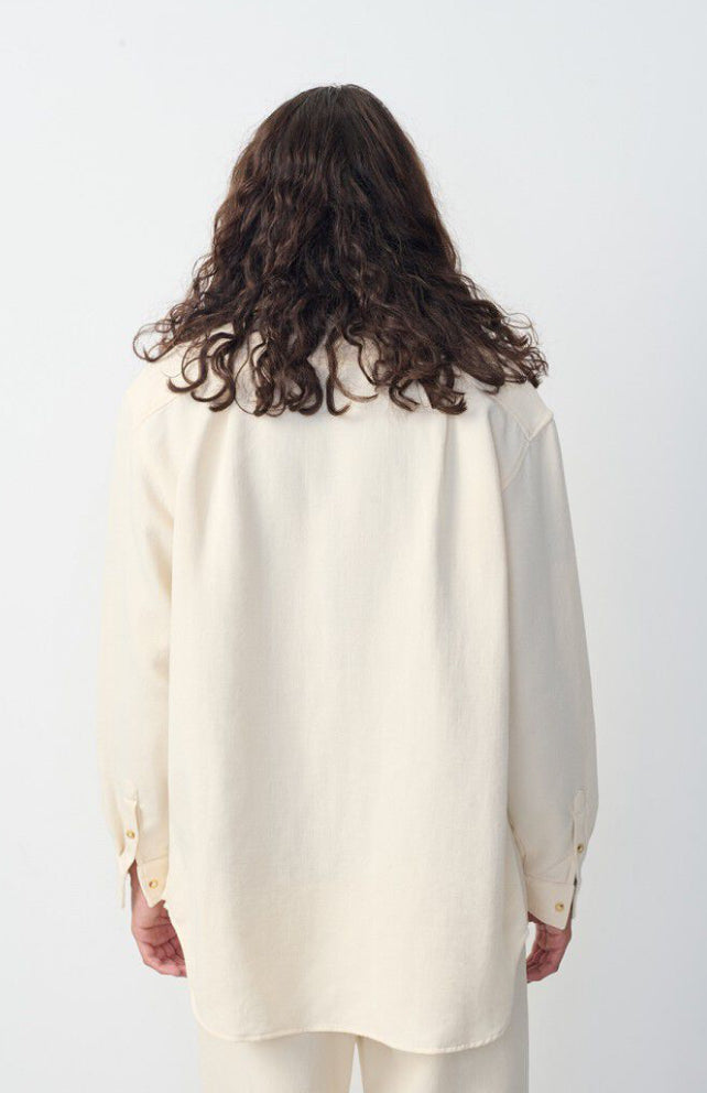 Chemise Mixte Afaz Ecru