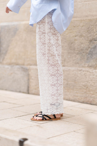 Pantalon Garden Kors Blanc