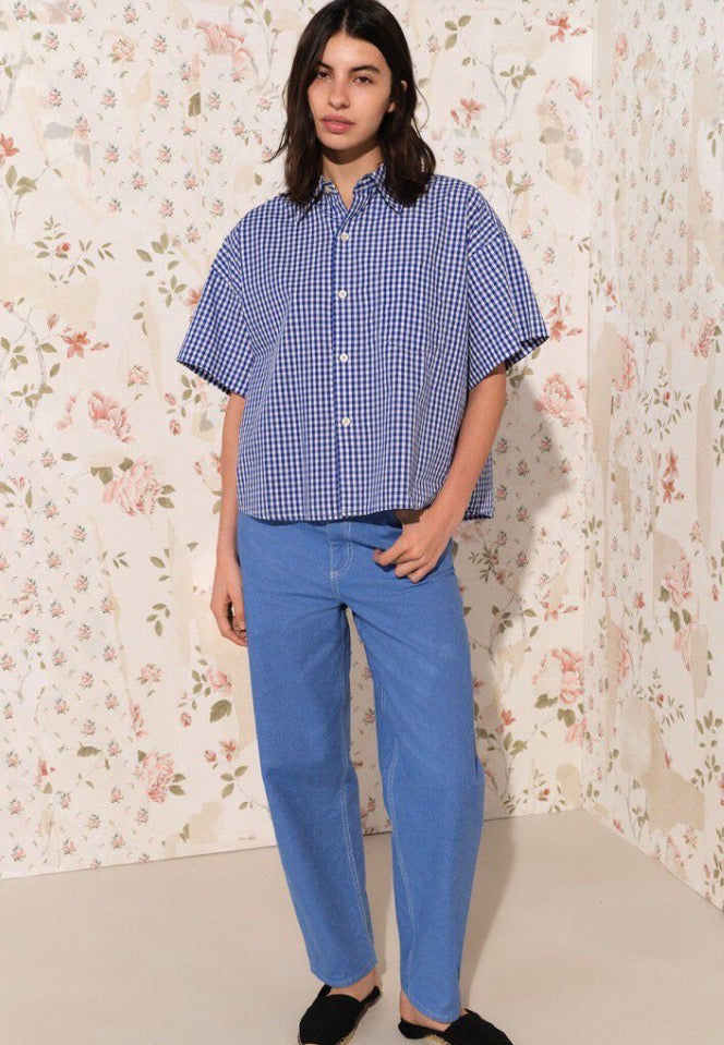 Chemise Femme Ekirow Vichy Bleu