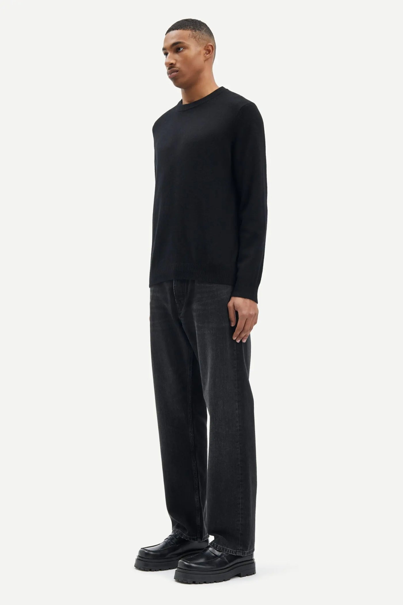 Isak Knit Sweater Black