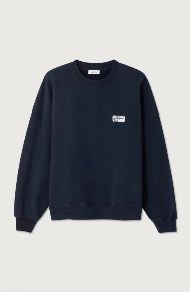 Sweat Femme Plizzy Navy Vintage