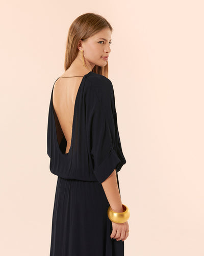 Buckley Long Dress Minuit