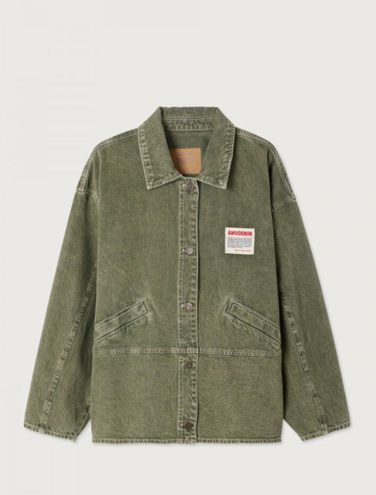 Veste Denim Uzatown Olive
