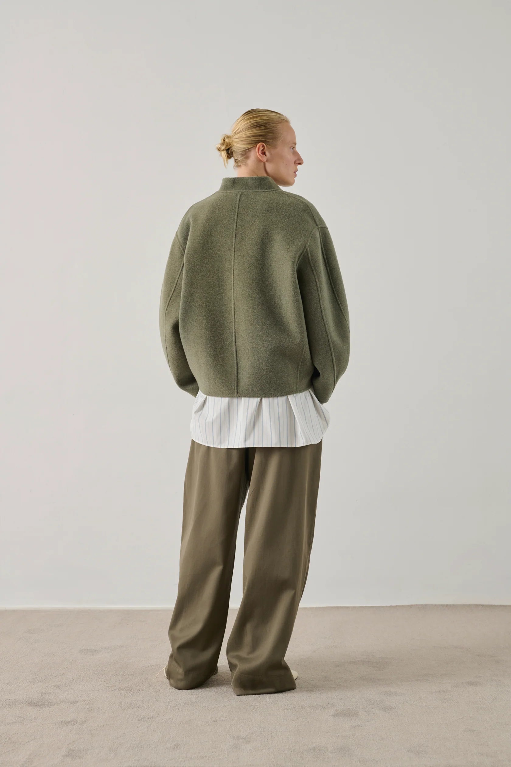 Manteau Windsor Gris Vert