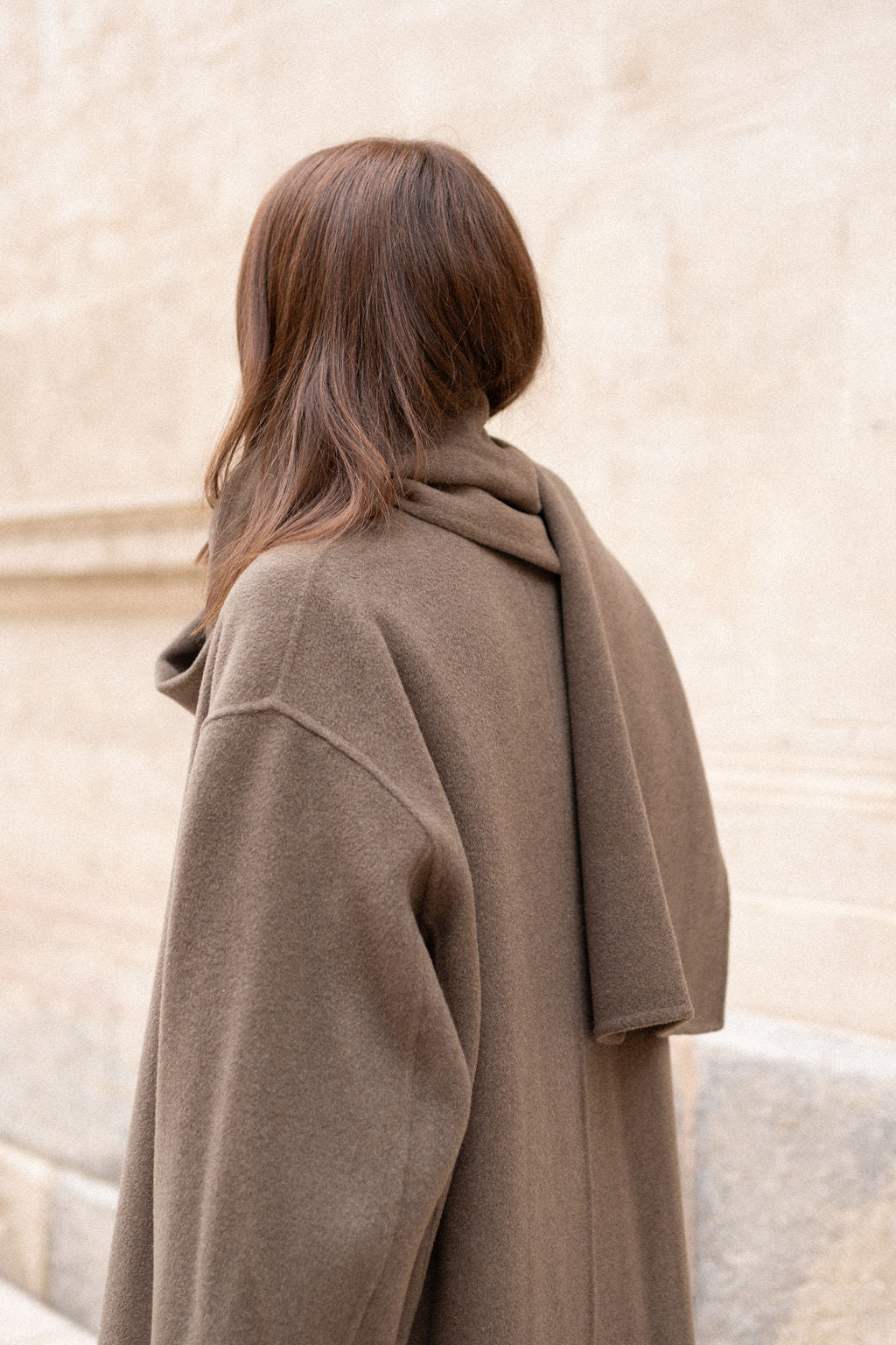 Manteau Finn Beige Gris