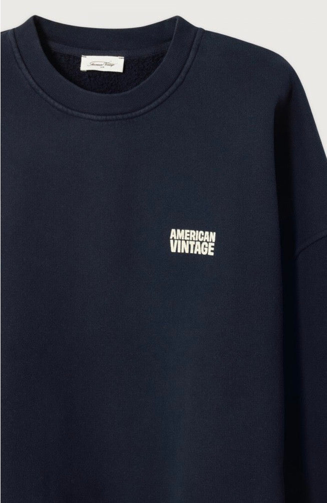Sweat Femme Plizzy Navy Vintage