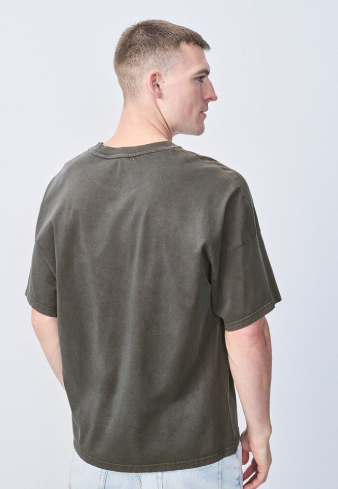 T- Shirt Homme Fizvalley Carbone Vintage