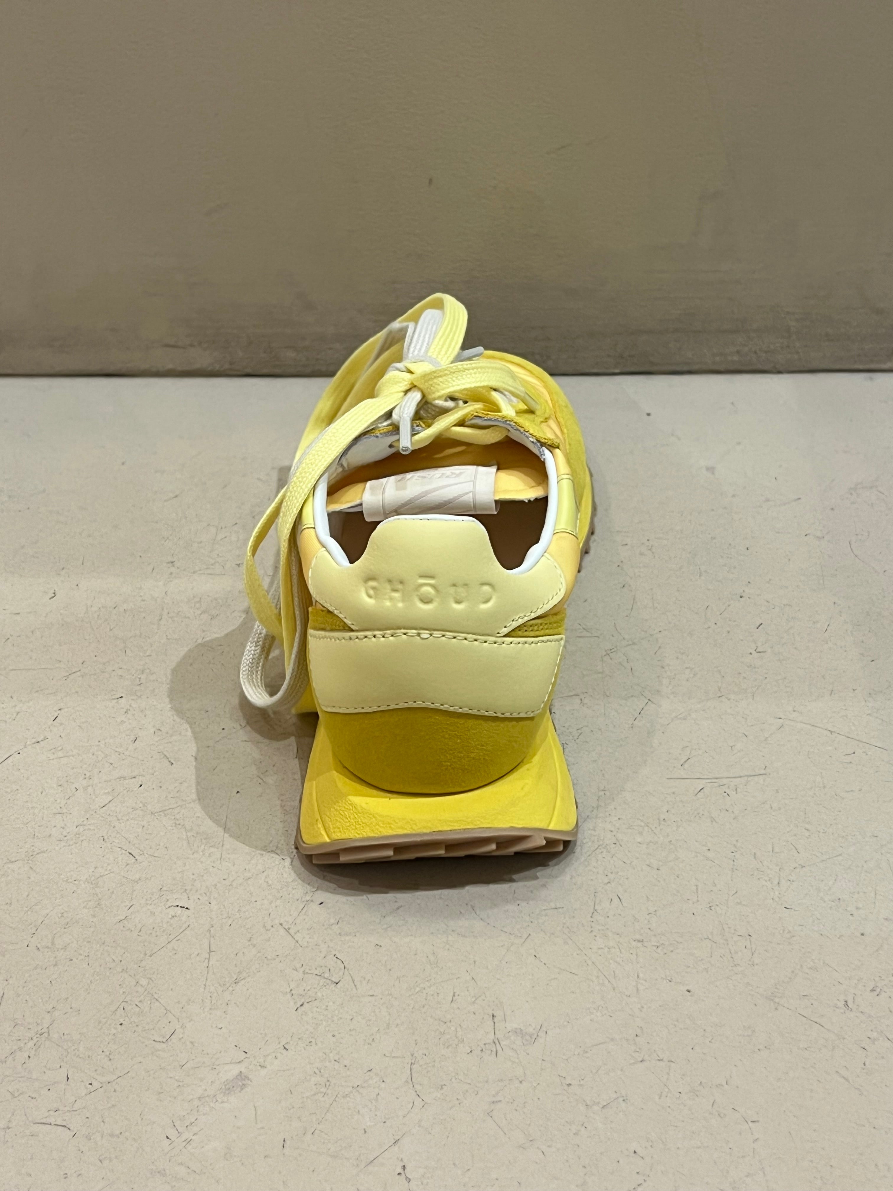 MD06 Baskets Rush Low Wom Mononyl Suede Yellow