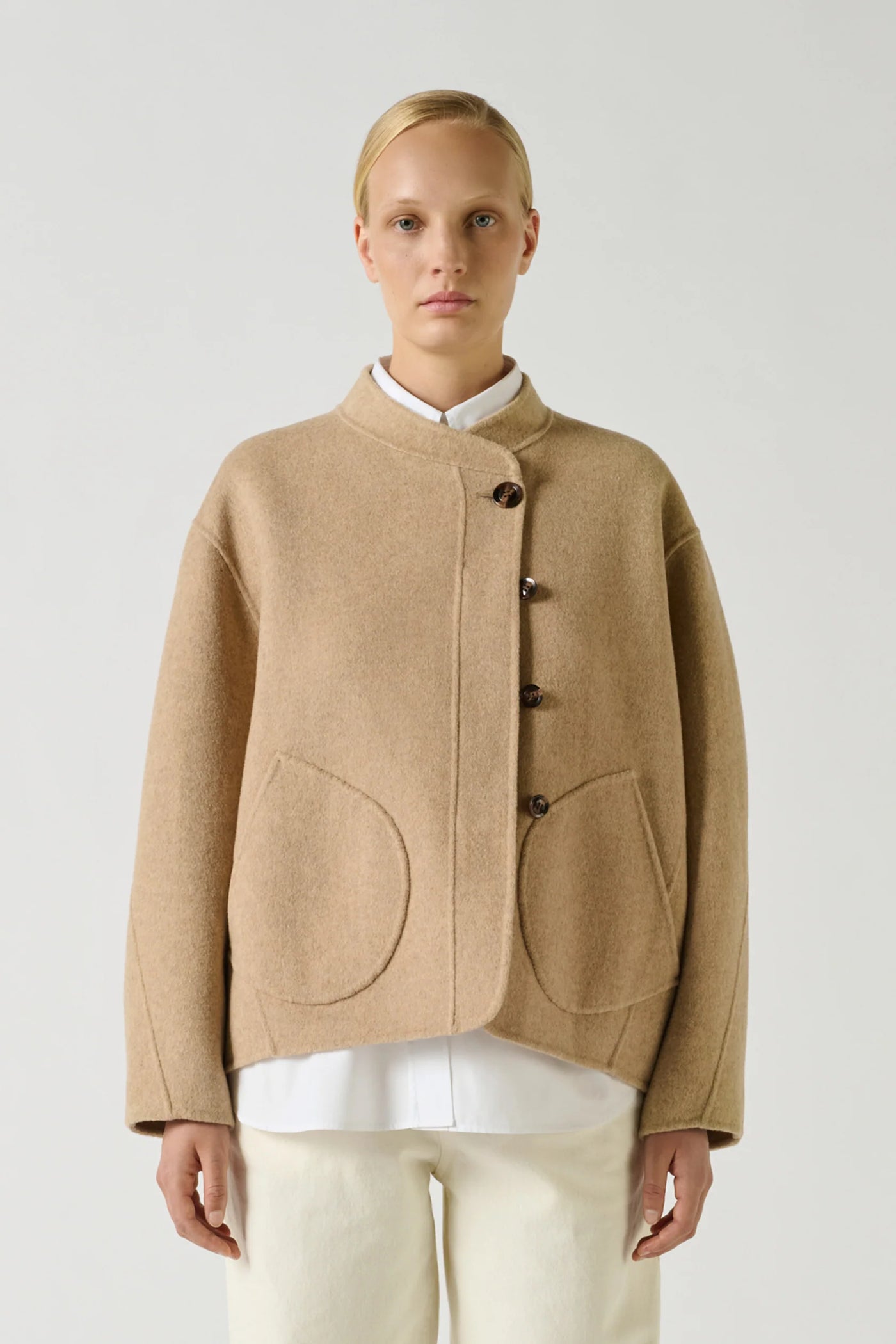Manteau Windsor Beige Chiné