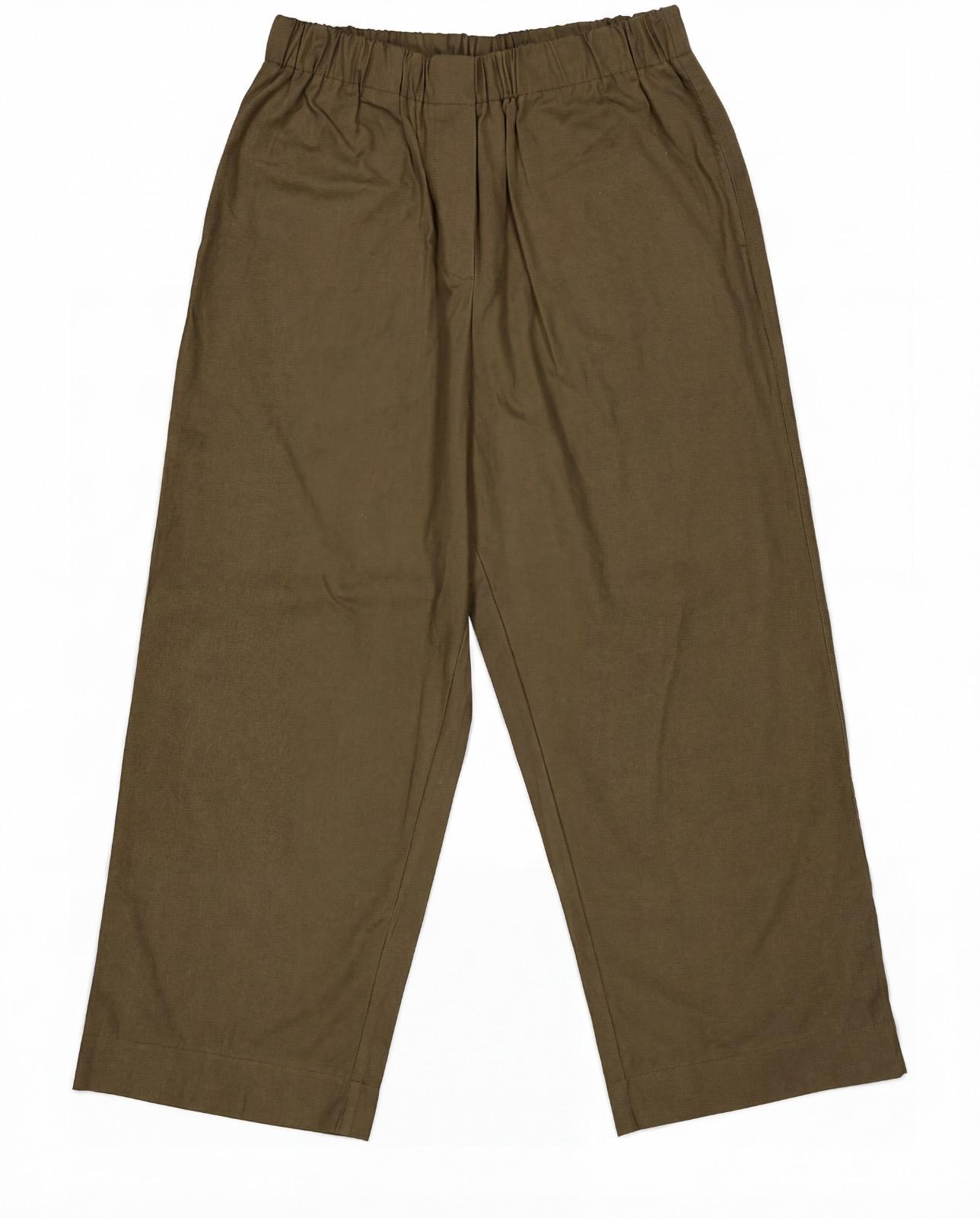 Joe Pant Cotton Poplin Tabaco