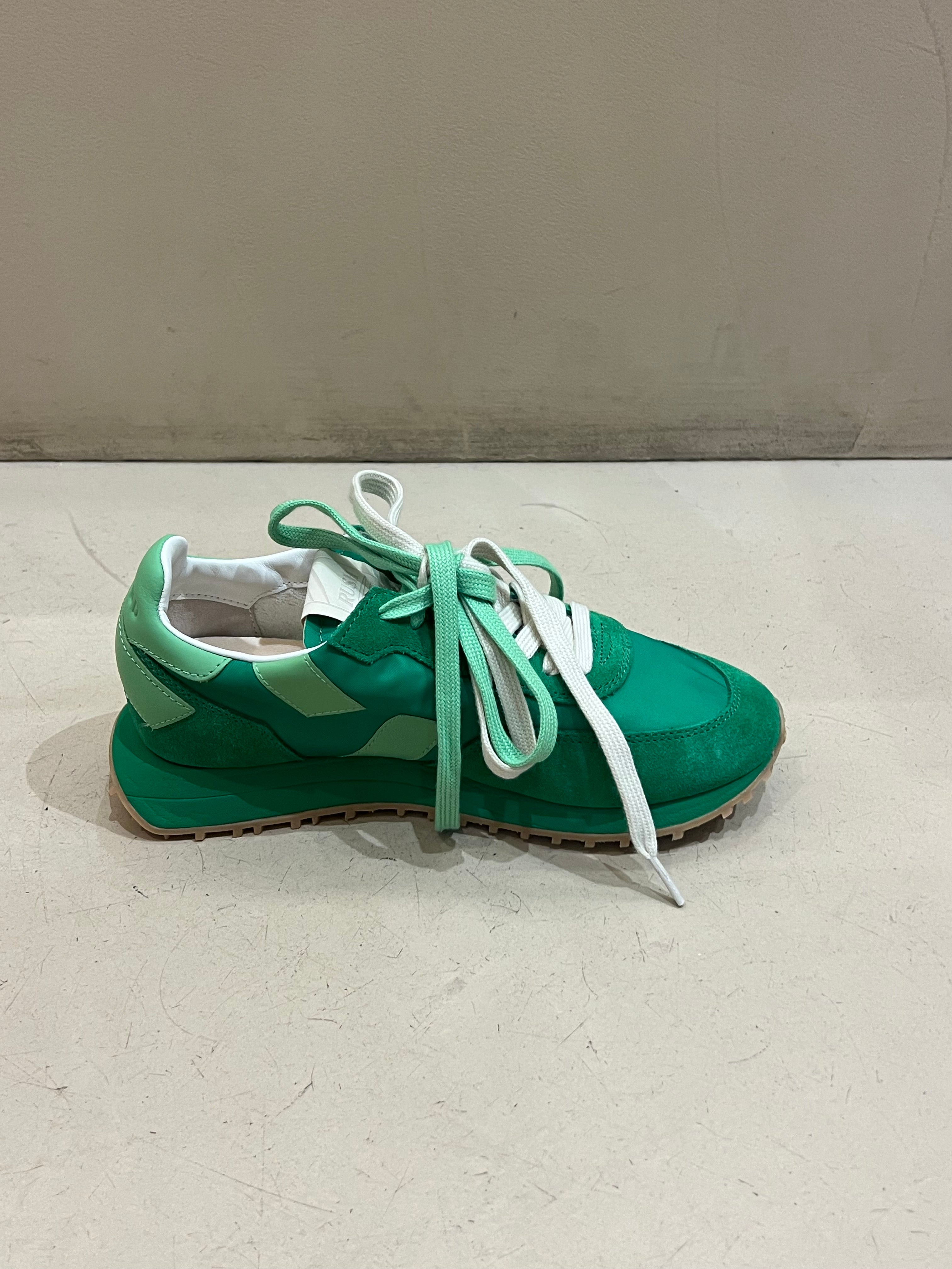 MD05 Baskets Rush Low Wom Mononyl Suede LakeGrn