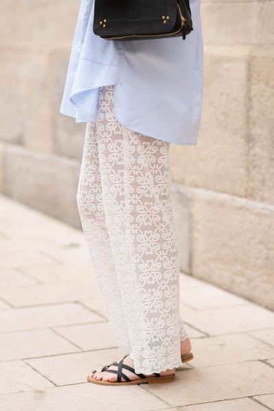 Pantalon Garden Kors Blanc