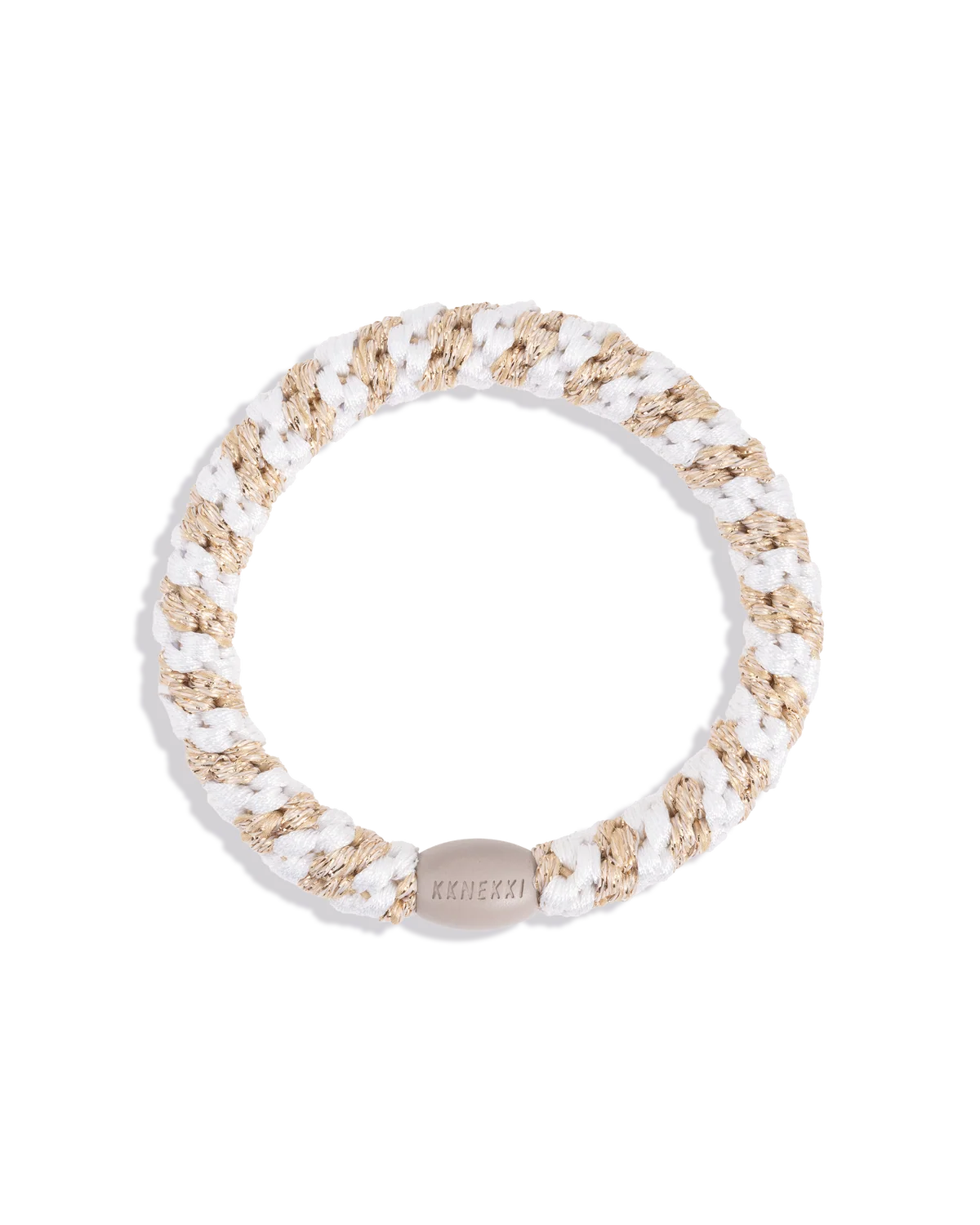 Élastique Kknekki White Beige Glitter