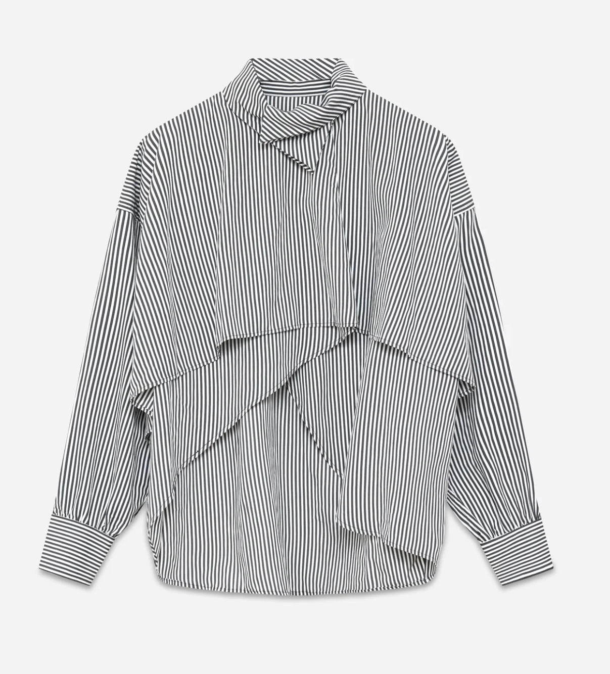 Chemise Bird Grey Stripes