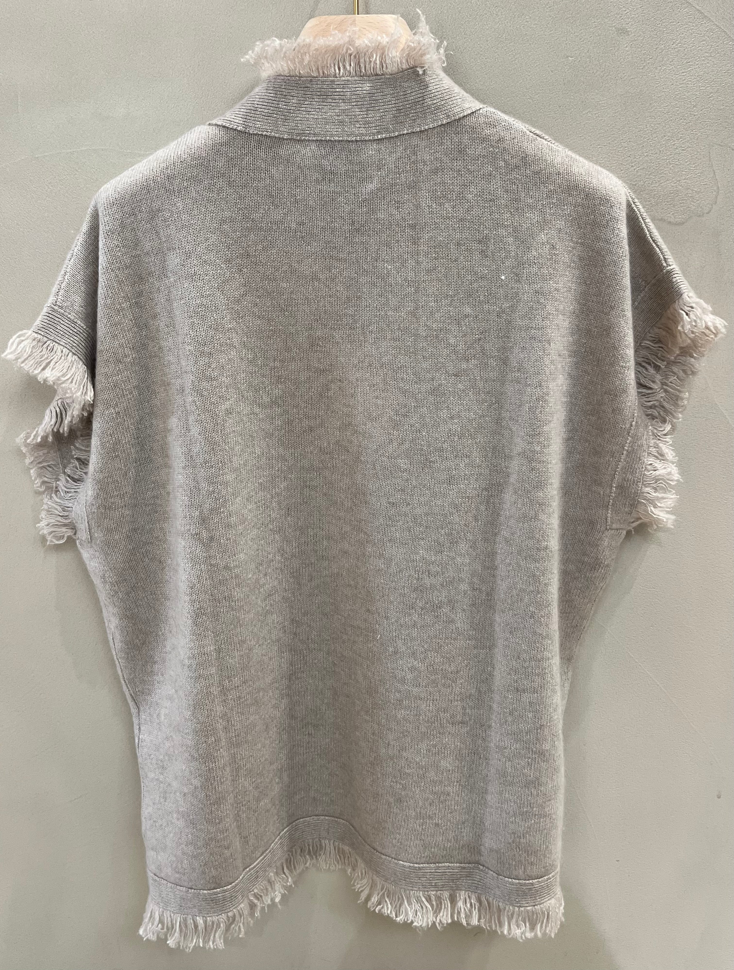 Gilet Nessa Beige Chiné