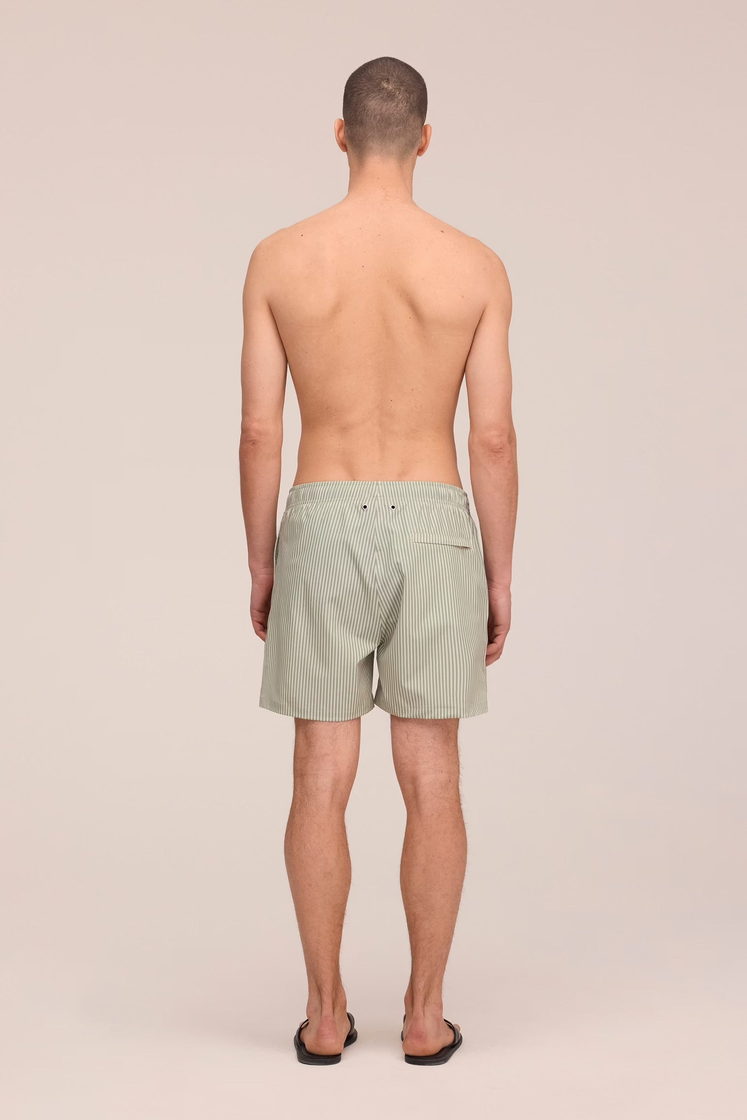 Holiday - Drawstring swimshorts 730 Green Stripes