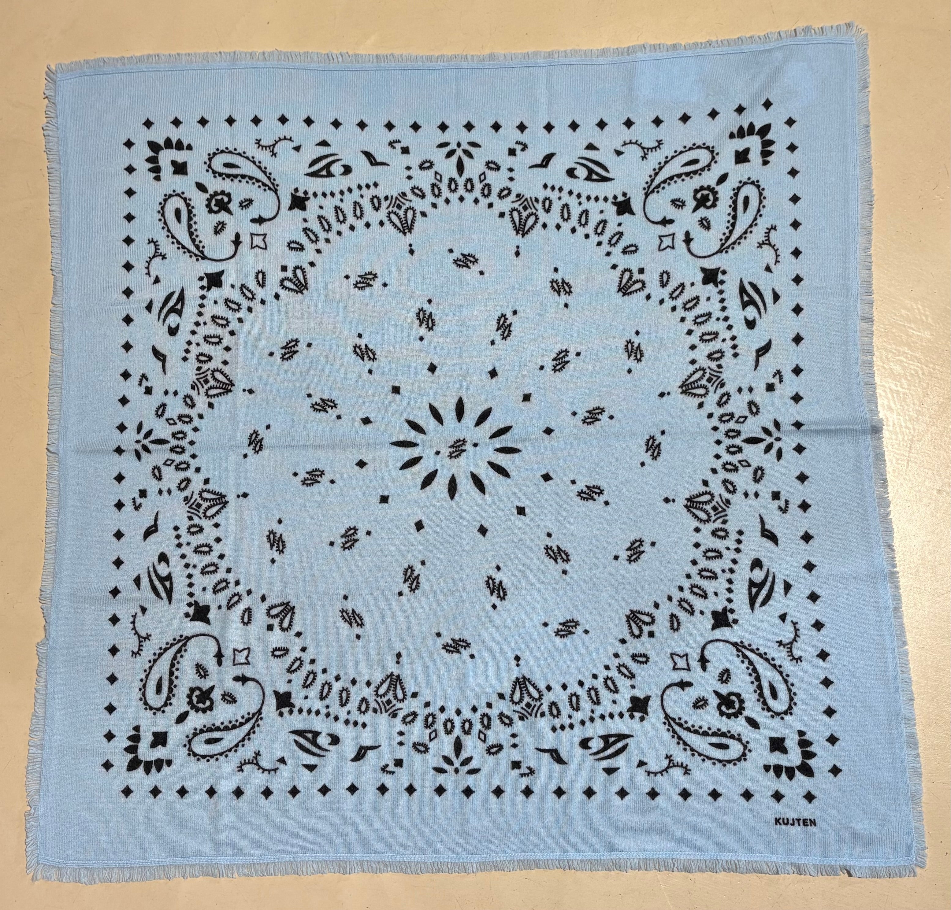 Grand Bandana Hachiko Bleu Zephir