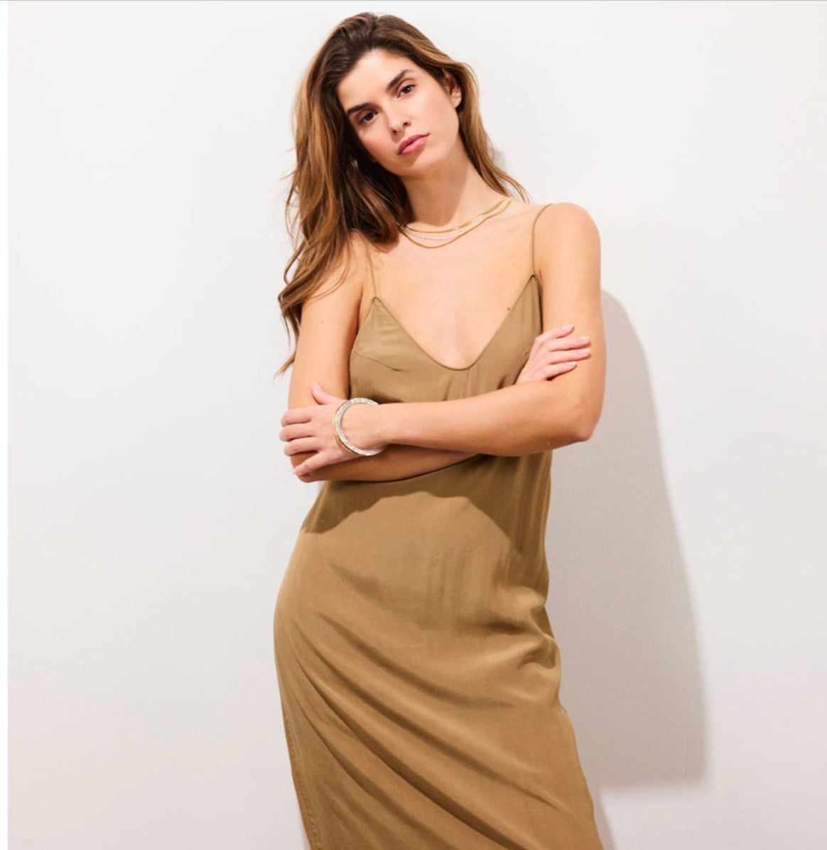 Blake Robe longue dos nu à bretelles Japan Murtoli