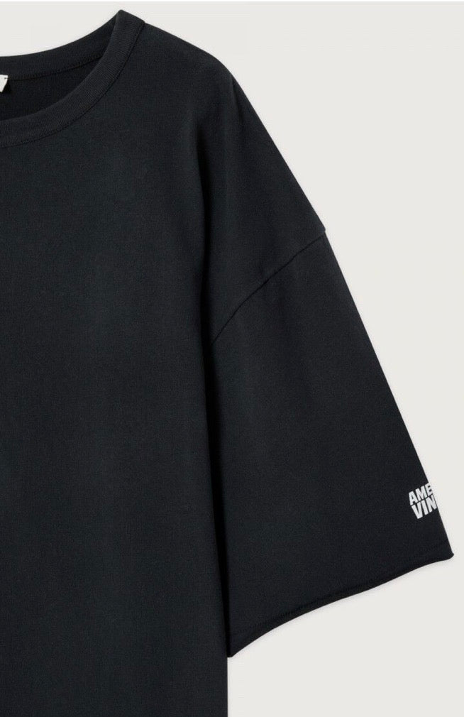 Tee Shirt Large Femme Ykobow Noir