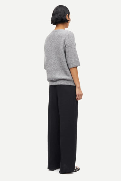 Saanoura SS Cardigan Grey Mel