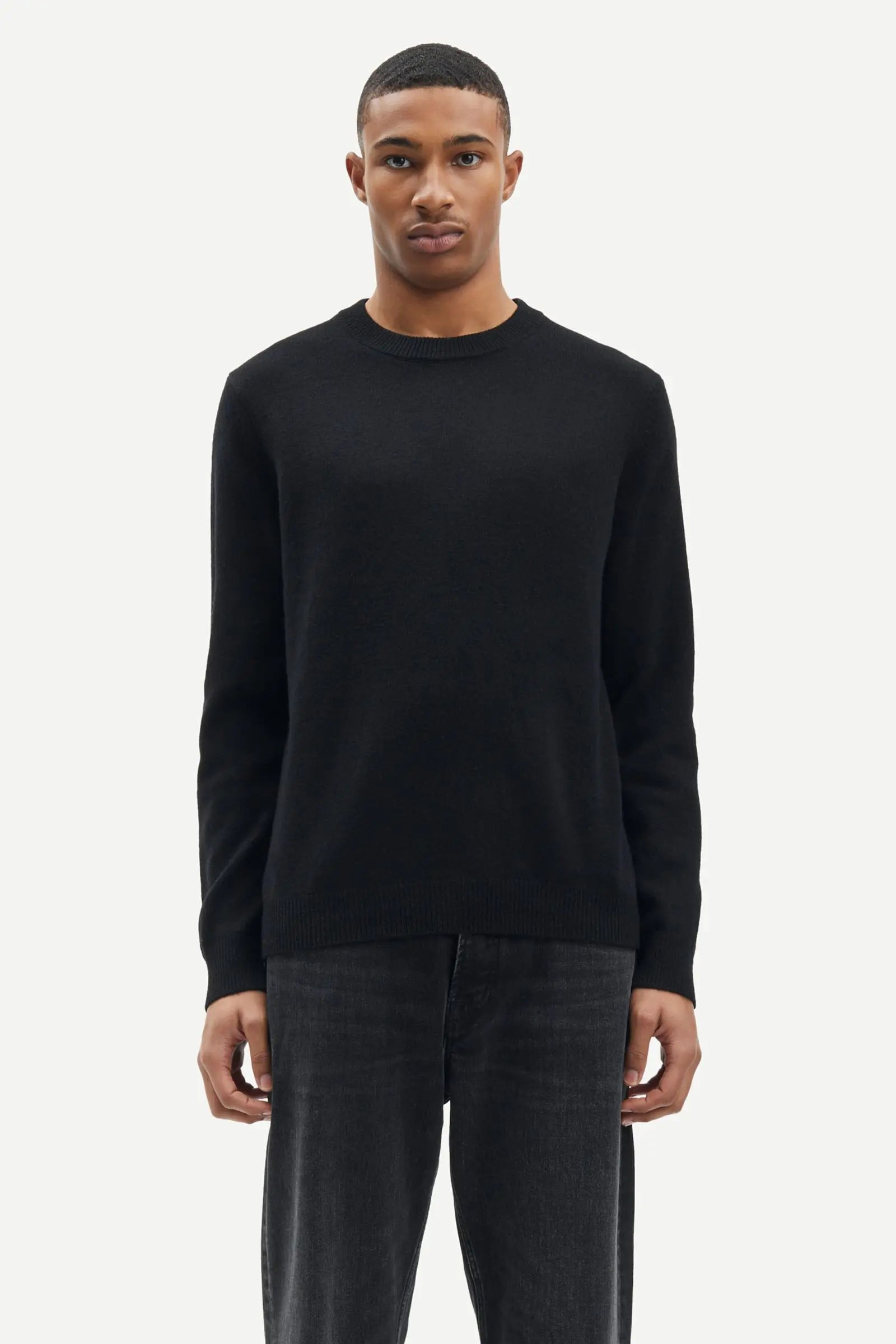 Isak Knit Sweater Black