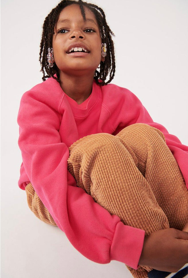 SWEAT ENFANT IZUBIRD HORTENSIA FLUO