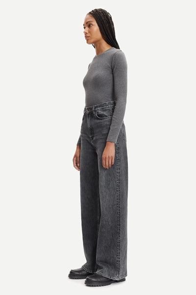 Alexa T-shirt Manches Longues Dark Grey