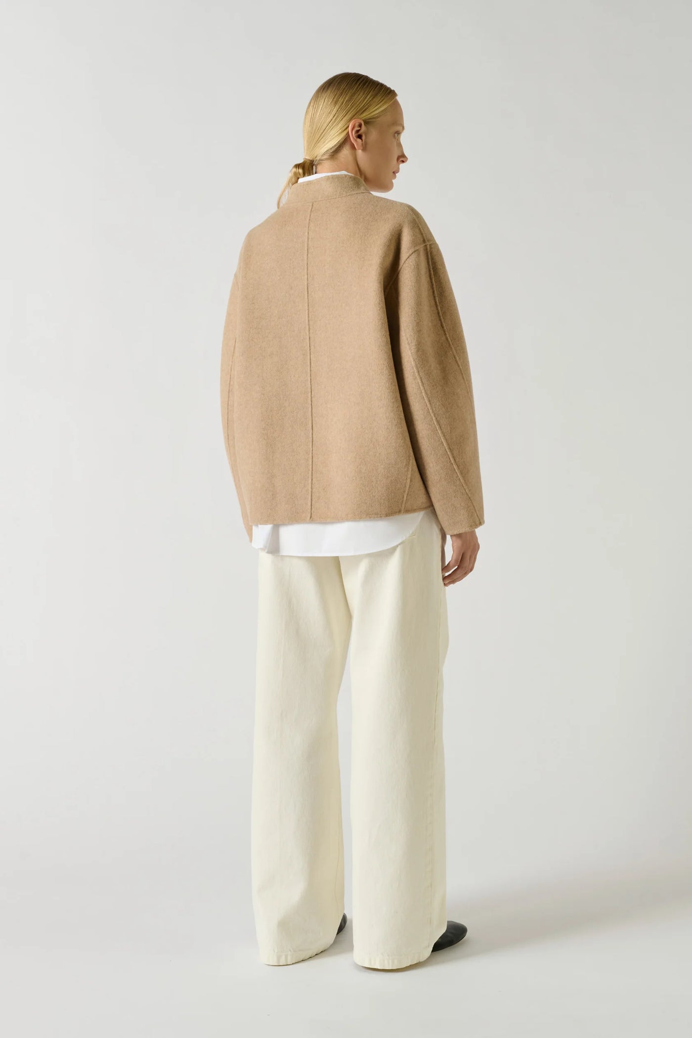 Manteau Windsor Beige Chiné