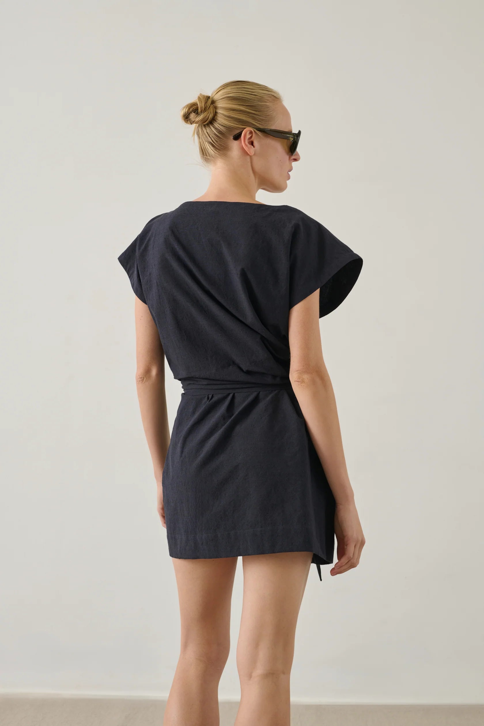 Robe Hallie Courte Nouée