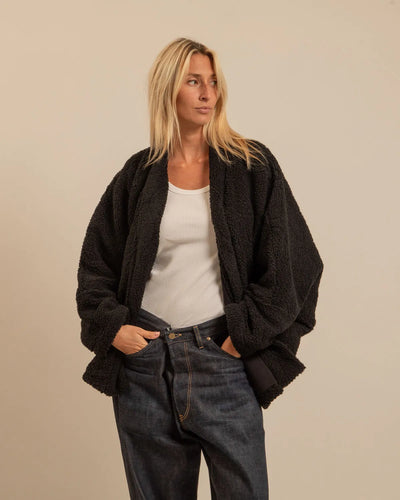 Veste Chicago Sherpa Noir