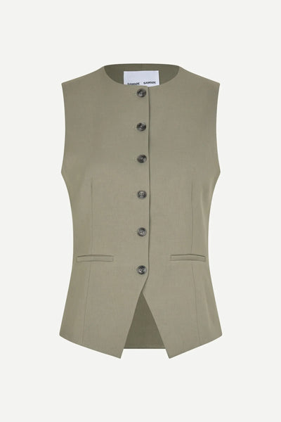 Saruma Vest Vetiver
