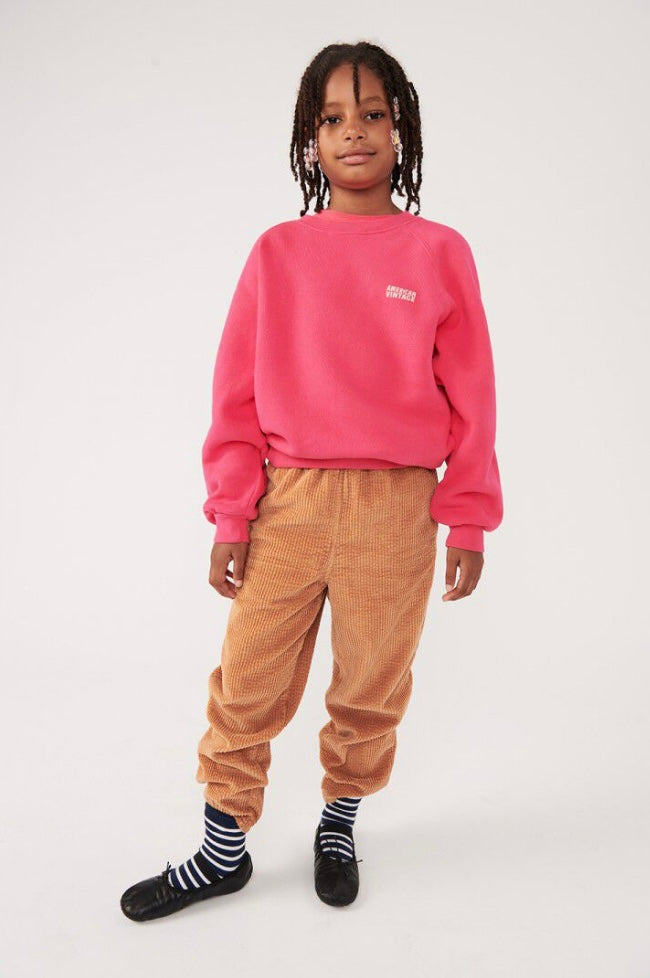 Sweat Enfant Izubird Hortensia Fluo