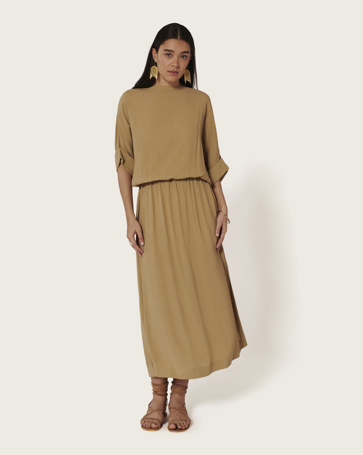 Buckley Long Dress Dune