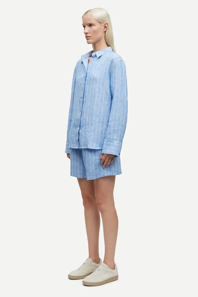 Maren String Shorts Blue Jasper St