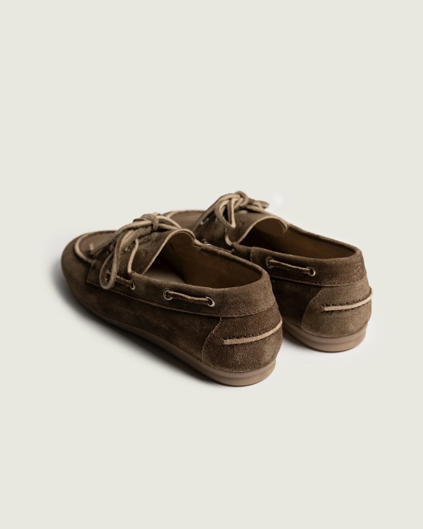 Mocassins Bateau en Daim Dark Brown