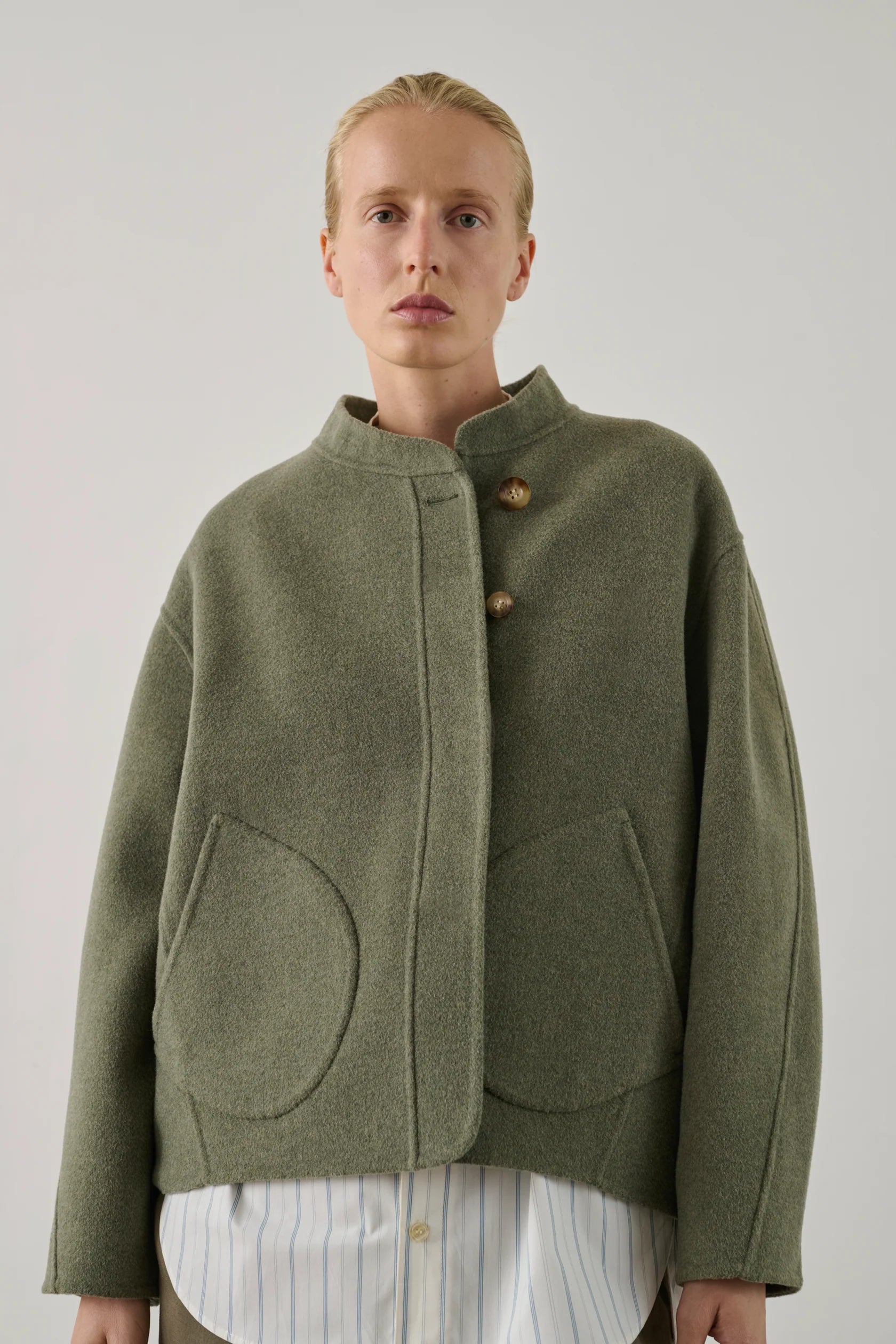 Manteau Windsor Gris Vert