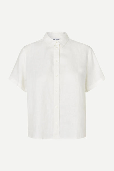 Mina SS Shirt Np Egret