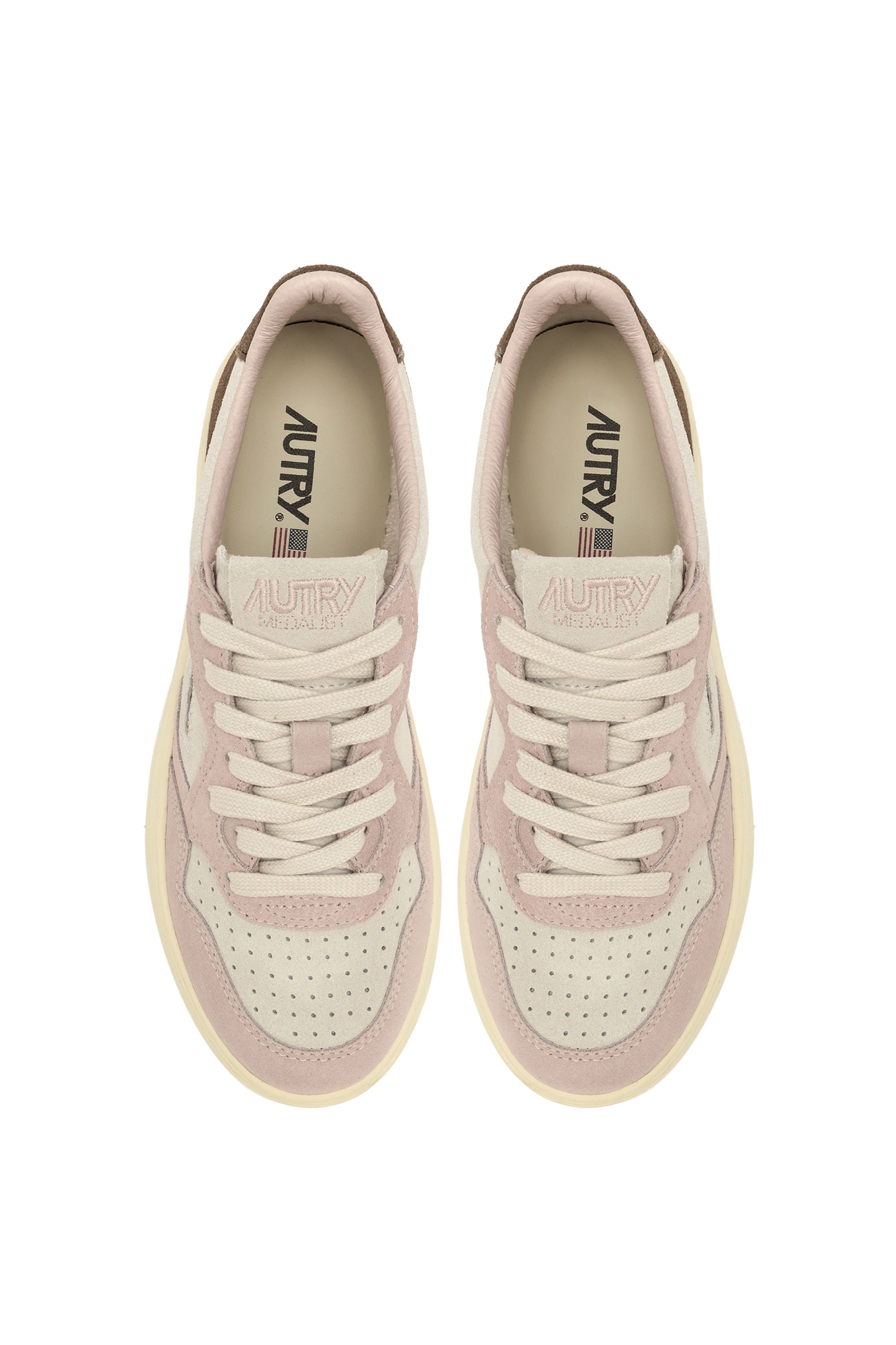 Baskets Medalist Low Tricolore Suède Pwd Ebony