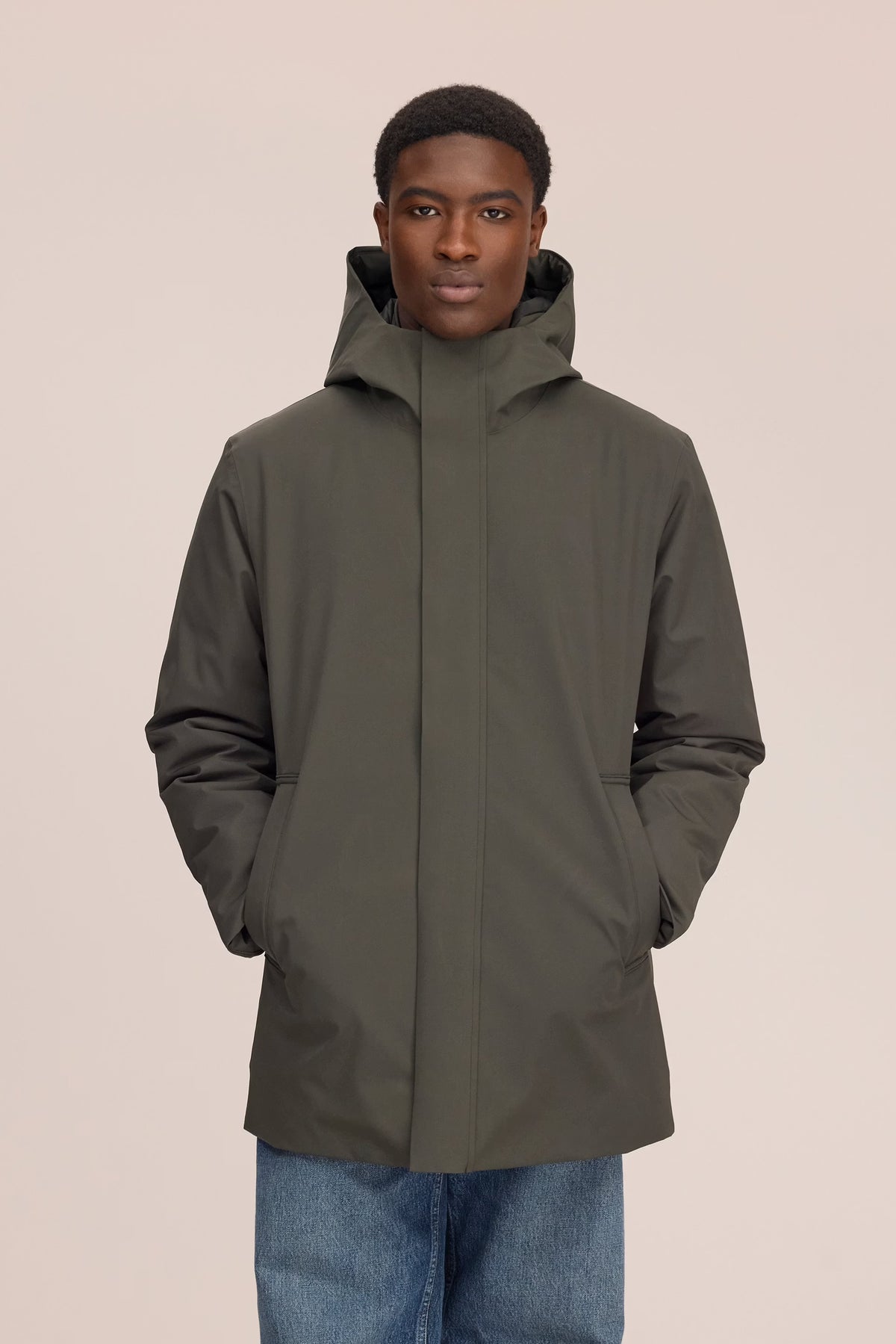 Manteau Blake Hood Kaki
