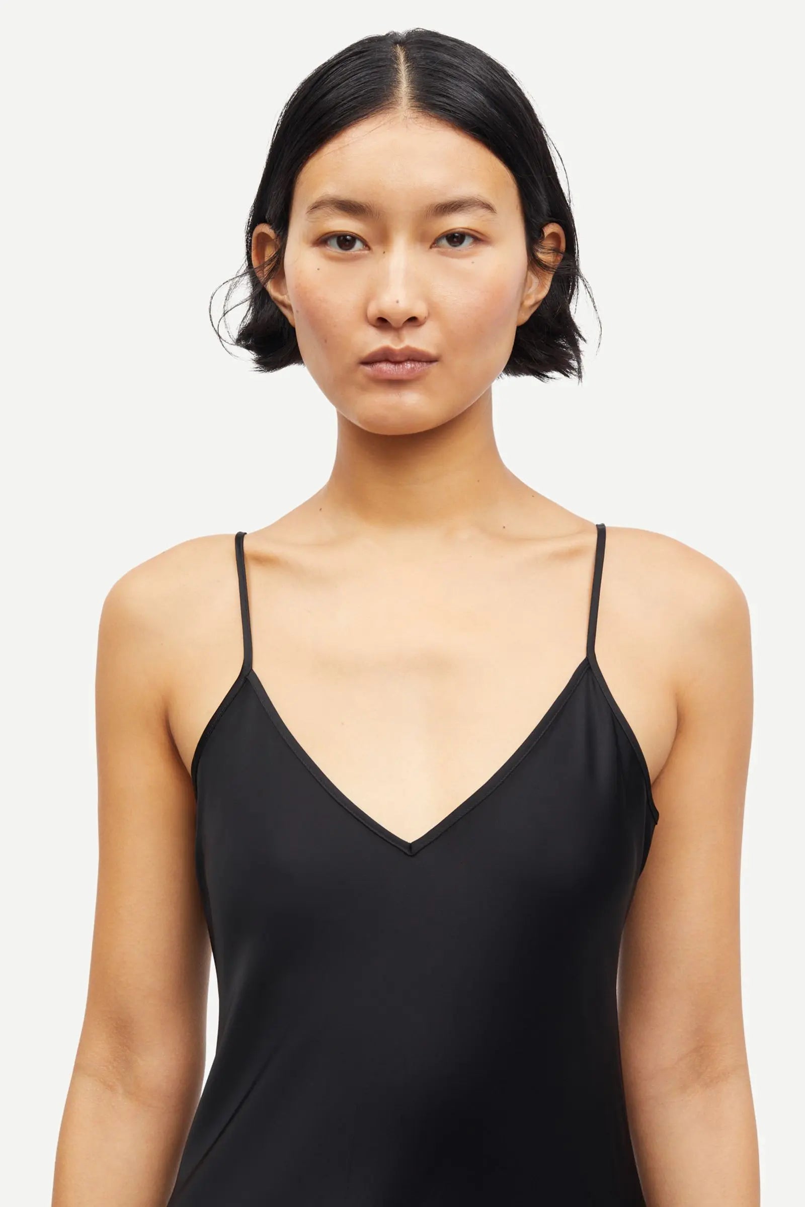 Sasharon Strap Dress Black