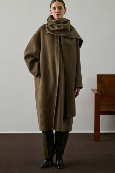 Manteau Finn Beige Gris
