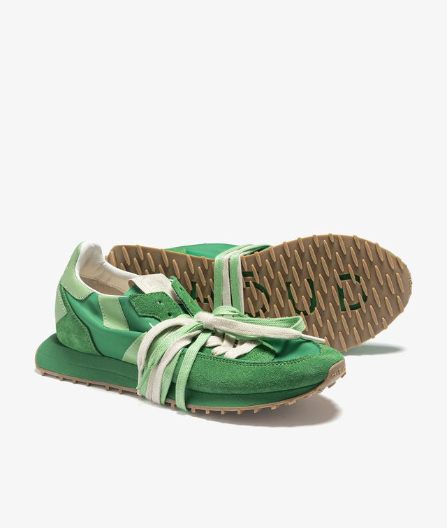 MD05 Baskets Rush Low Wom Mononyl Suede LakeGrn