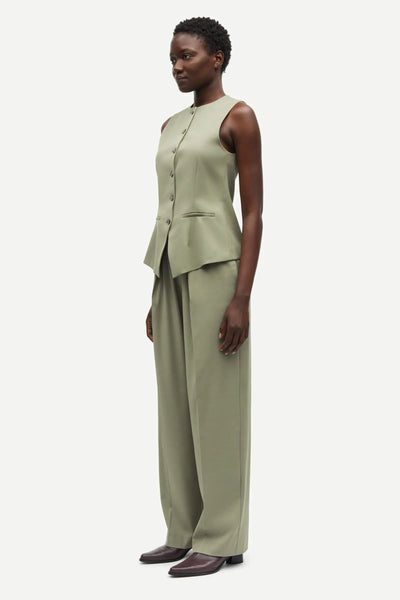 Saruma Vest Vetiver