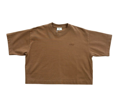 Tee Shirt Femme Autry Heavy Cot Walnut