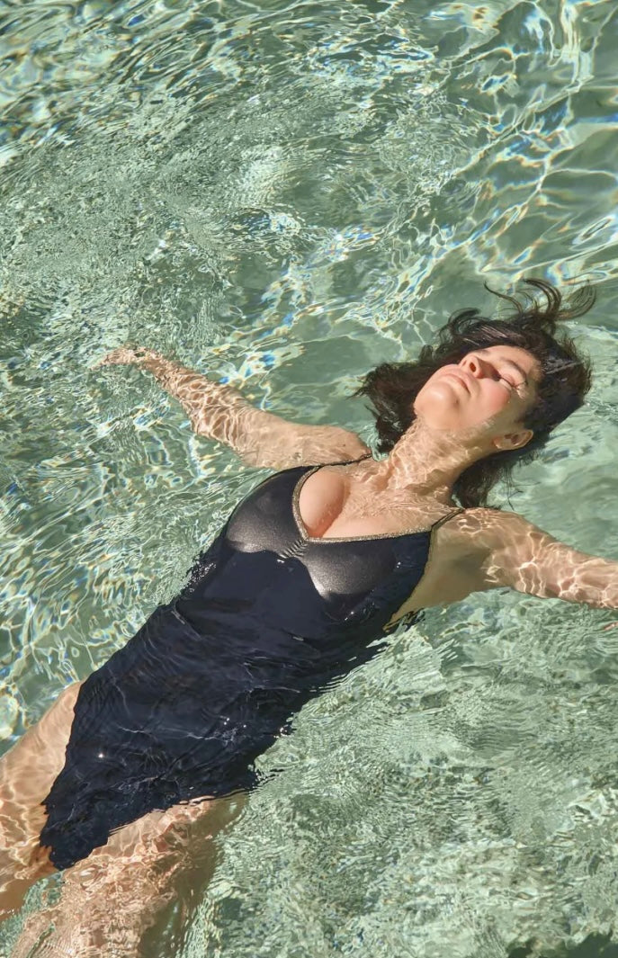 Maillot 1 pièce Bri Black Beach