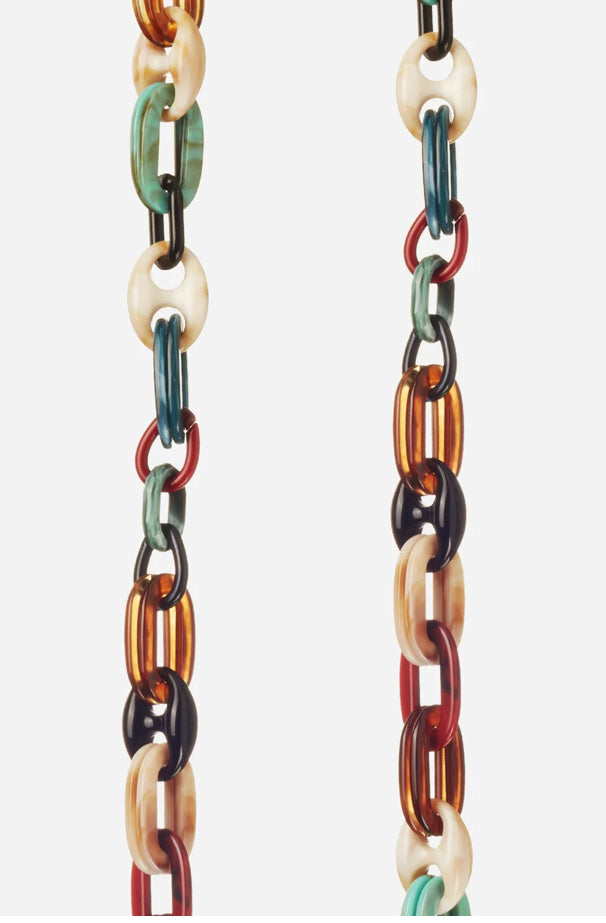 Chaine Ambre Multicolore