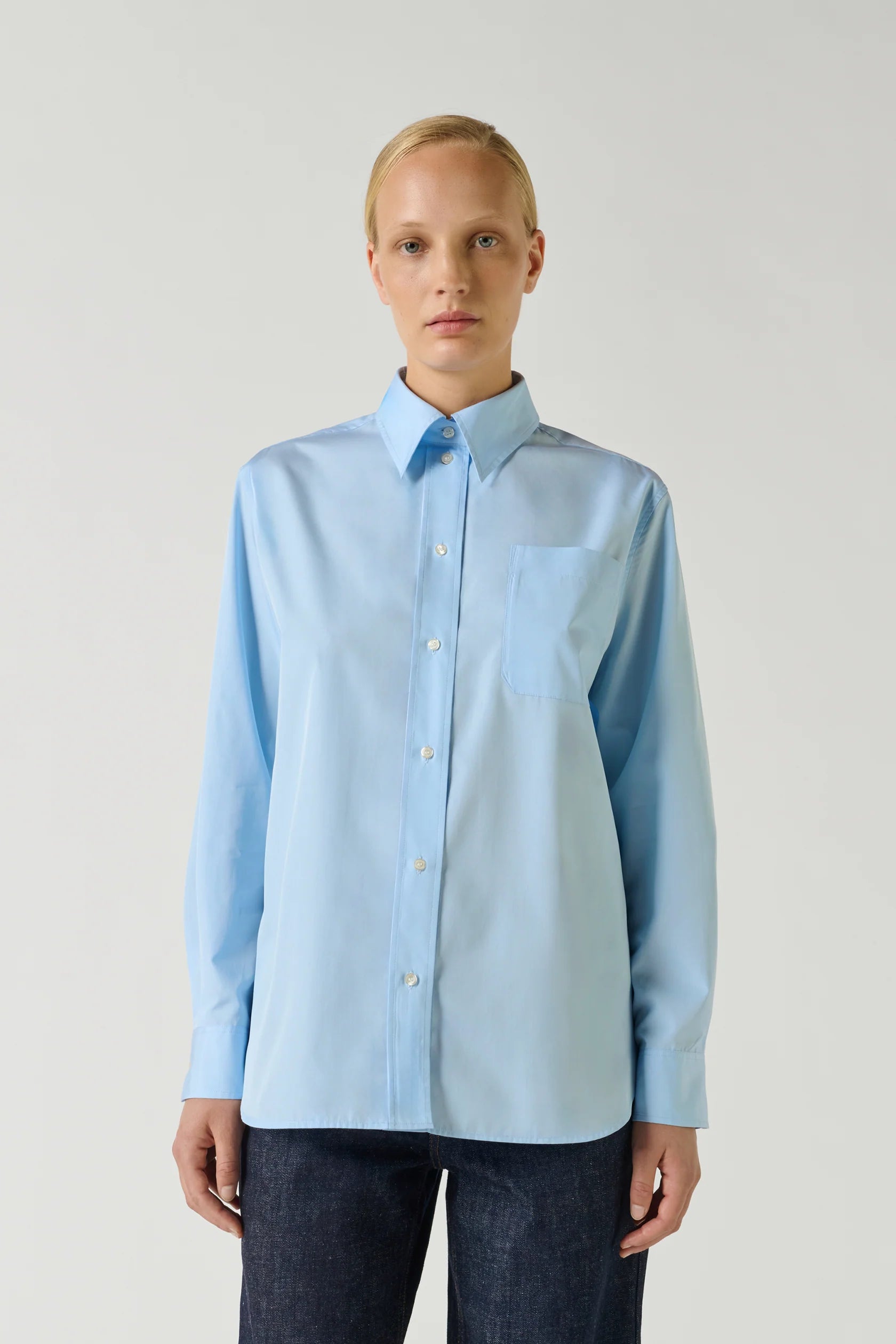 Chemise Saphir Bleu Ciel