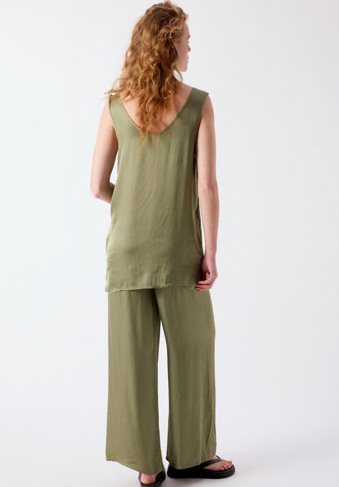 Pantalon Femme Bovalow Eucalyptus